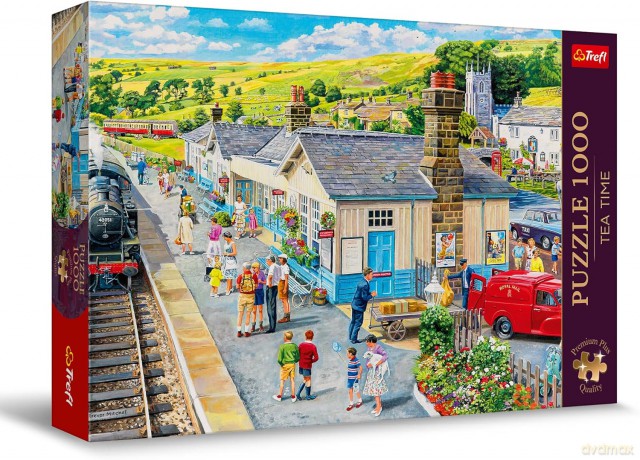TREFL 1000 el. el. Dworzec kolejowy [PUZZLE]