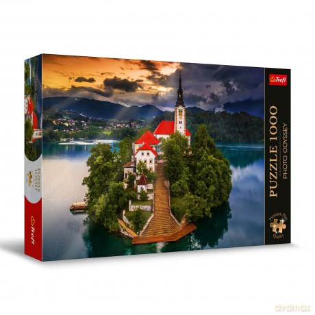 TREFL 1000 el. el. Jezioro Bled, Słowenia [PUZZLE]