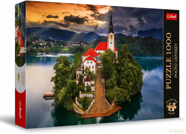 TREFL 1000 el. el. Jezioro Bled, Słowenia [PUZZLE]