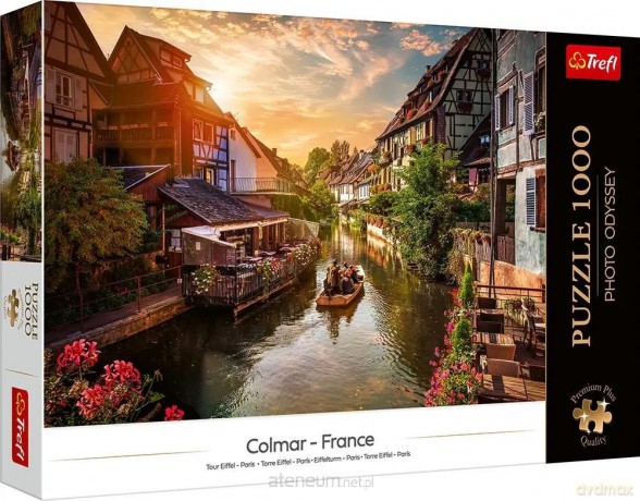 TREFL 1000 el. el. Mała Wenecja w Colmar, Francja [PUZZLE]