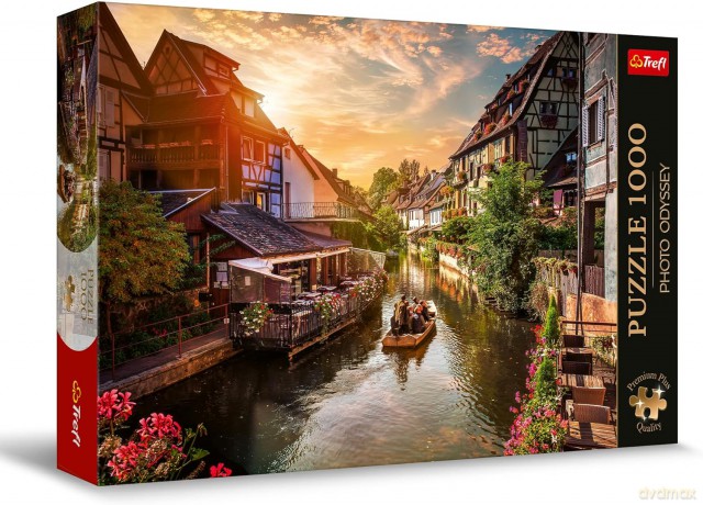 TREFL 1000 el. el. Mała Wenecja w Colmar, Francja [PUZZLE]