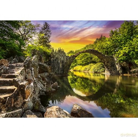 TREFL 1000 el. el. Most Rakotza w Kromlau, Niemcy [PUZZLE]