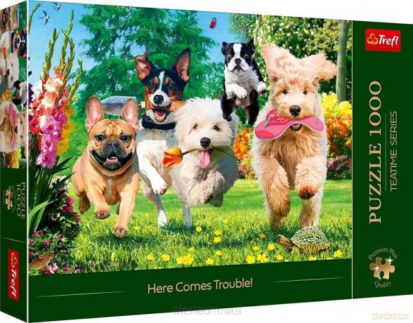 TREFL 1000 el. el. Nadchodzą kłopoty [PUZZLE]