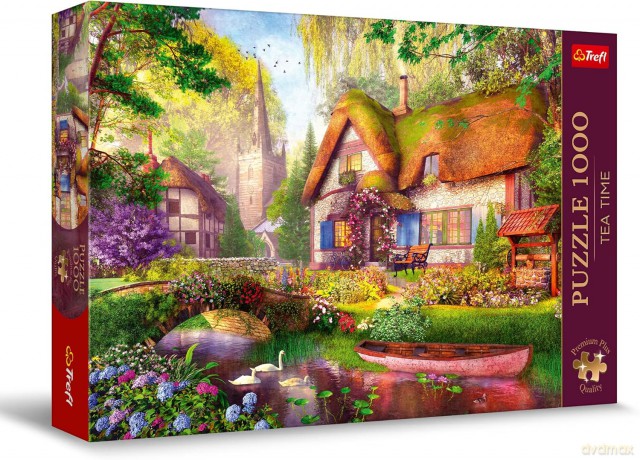 TREFL 1000 el. el. Urocza chatka w lesie [PUZZLE]