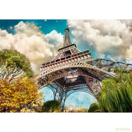 TREFL 1000 el. el. Wieża Eiffel w Paryżu, Francja [PUZZLE]