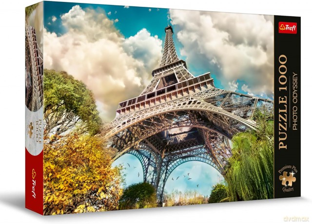 TREFL 1000 el. el. Wieża Eiffel w Paryżu, Francja [PUZZLE]