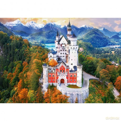 TREFL 1000 el. el. Zamek Neuschwanstein, Niemcy [PUZZLE]