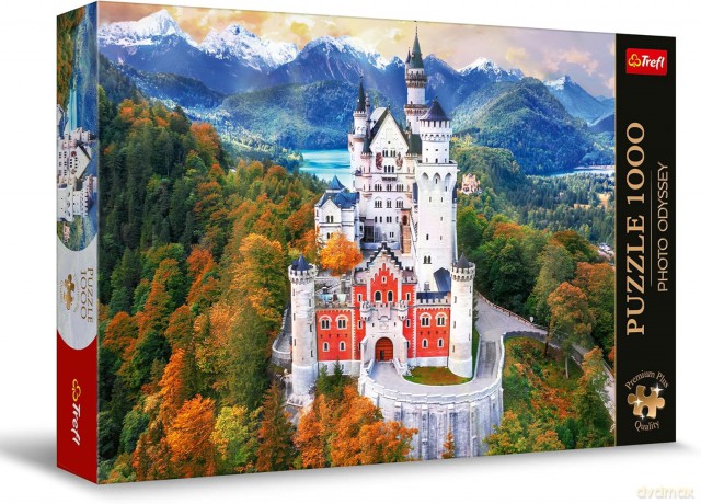 TREFL 1000 el. el. Zamek Neuschwanstein, Niemcy [PUZZLE]
