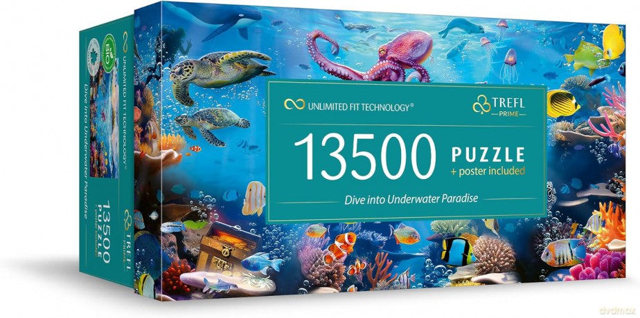 TREFL 13500 el. el. Dive into Underwater Paradise [PUZZLE]