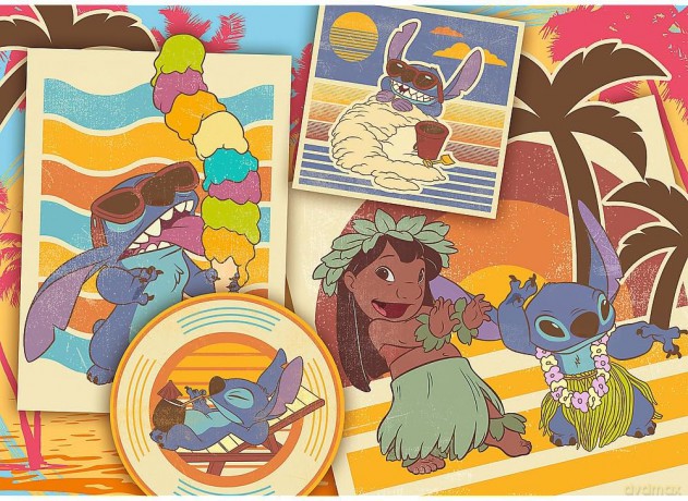 TREFL 200 el. el. Muzyczny świat Lilo&Stitch [PUZZLE]