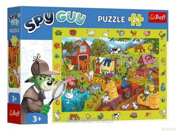 TREFL 24 el. el. Obserwacyjne - Spy Guy Farma [PUZZLE]