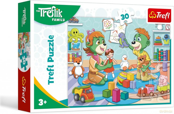 TREFL 30 el. el. Radosna Rodzina Treflików [PUZZLE]
