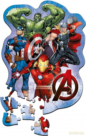 TREFL 50 el. el. konturowe Przygody Avengers [PUZZLE]