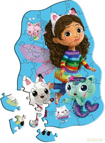 TREFL 50 el. el. konturowe Wesoła Gabby [PUZZLE]