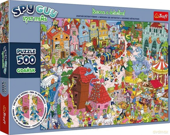 TREFL 500 el. el. Spy Guy Gdańsk [PUZZLE]