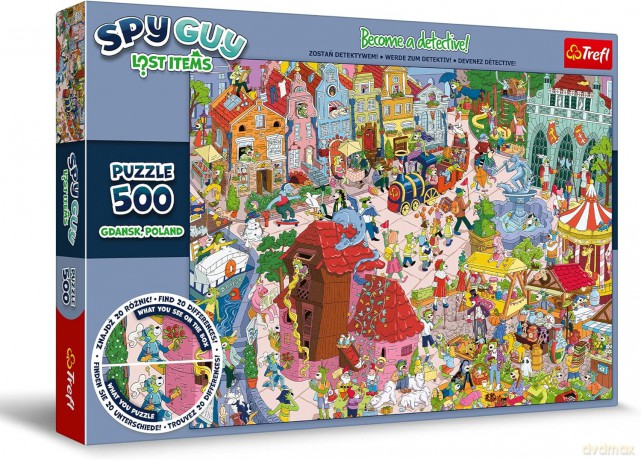 TREFL 500 el. el. Spy Guy Gdańsk [PUZZLE]