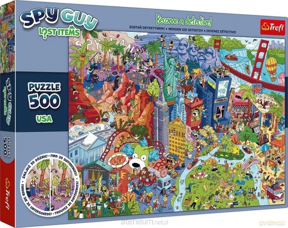 TREFL 500 el. el. Spy Guy USA [PUZZLE]