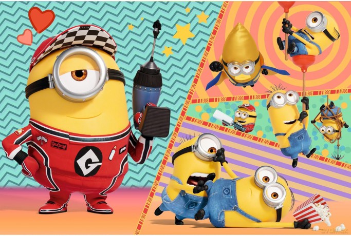 TREFL 60 el. el. Wesołe Minionki [PUZZLE]