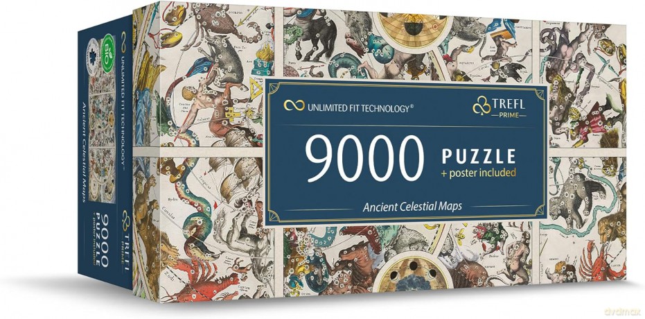 TREFL 9000 el. el. Ancient Celestial Maps [PUZZLE]