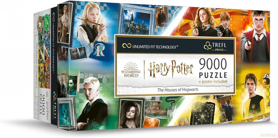 TREFL 9000 el. el. The Houses of Hogwarts [PUZZLE]
