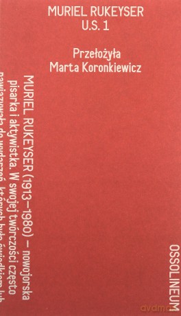 U.S. 1 - Muriel Rukeyser [KSIĄŻKA]