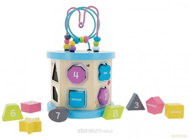 Zabawka drewniana - Sorter 4w1