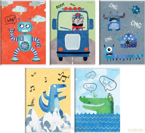Zeszyt A5/32K linia Boy's card (10szt)