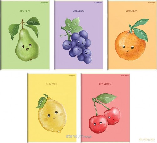Zeszyt A6/32K kratka Fruits (12szt)