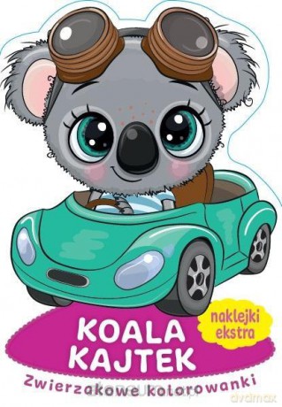 Zwierzakowe kolorowanki. Koala Kajtek [KSIĄŻKA]