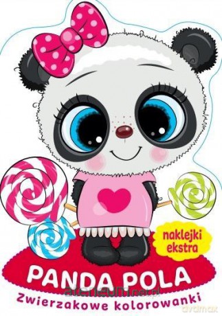 Zwierzakowe kolorowanki. Panda Pola [KSIĄŻKA]