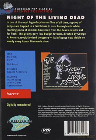Night Of The Living Dead [DVD]