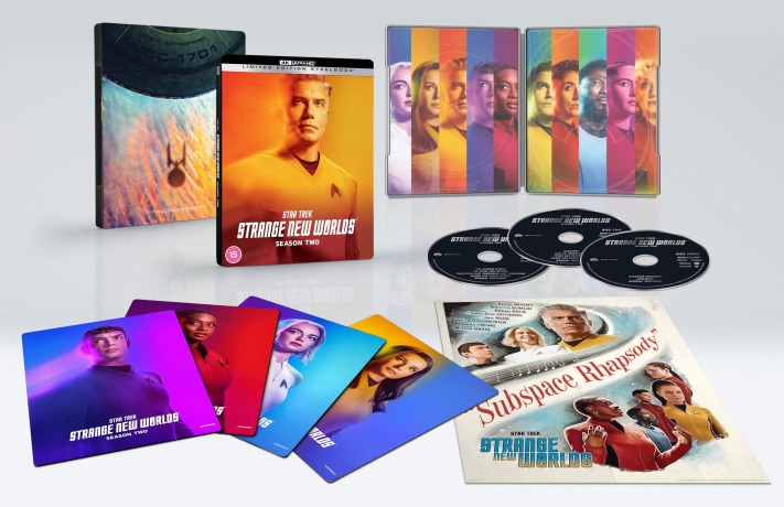 Star Trek Strange New Worlds Season 2 (steelbook) [Blu-Ray 4K]+[2xBlu-Ray]