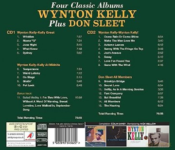Wynton Kelly plus Don Sleet: Four Classic Albums [2CD]