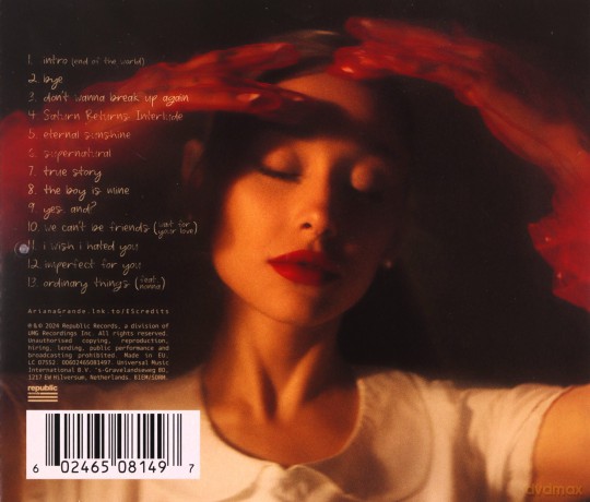 Ariana Grande: Eternal Sunshine [CD]