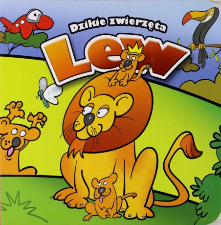 Lew Dzikie Zwierzęta (TW) - Krzysztof Kiełbasiński [KSIĄŻKA]