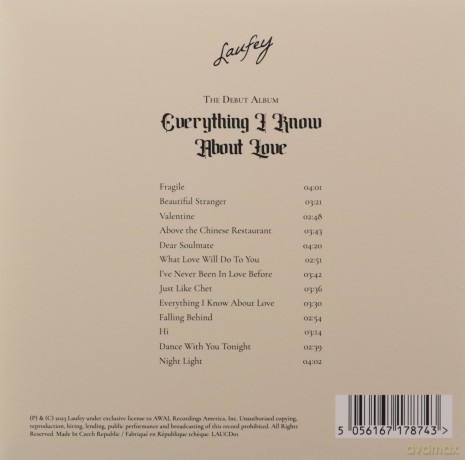 Laufey: Everything I Know About Love (digipack) [CD]