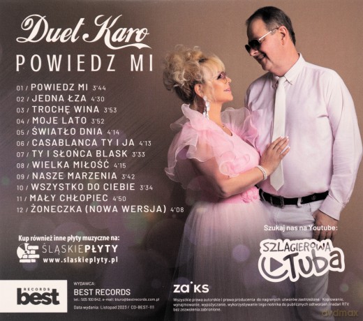 Duet Karo: Powiedz mi [CD]