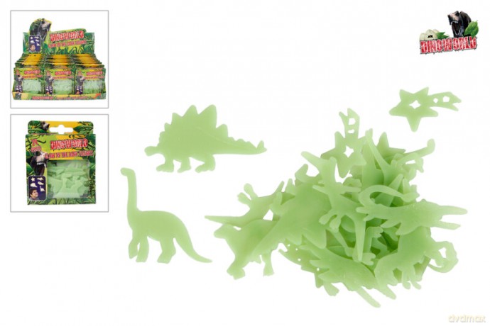 (bundle product) Pocket Money - Glow In The Dark Dino's 24 pcs CDU (621246)