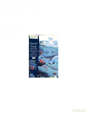Avenue Mandarine - Educational puzzle, Marine world [PUZZLE]