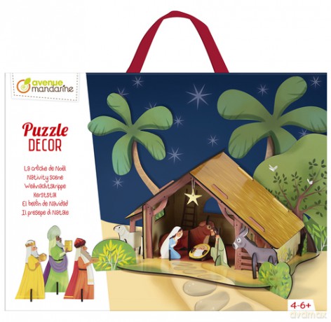 Avenue Mandarine - Scene puzzle, Nativity scene [PUZZLE]
