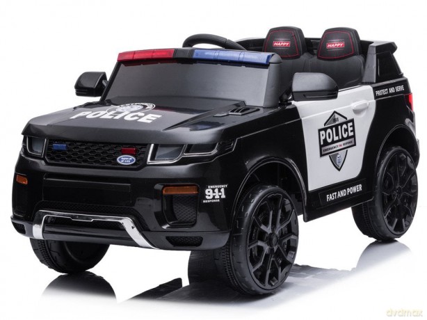 Azeno - Electric Car - Police SUV - Black (6950730)