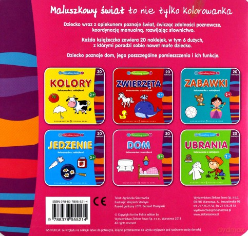 Maluszkowy Świat Dom - Agnieszka Skórzewska [KSIĄŻKA]