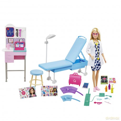 Barbie - Medical Doctor Doll and Playset (GWV01)