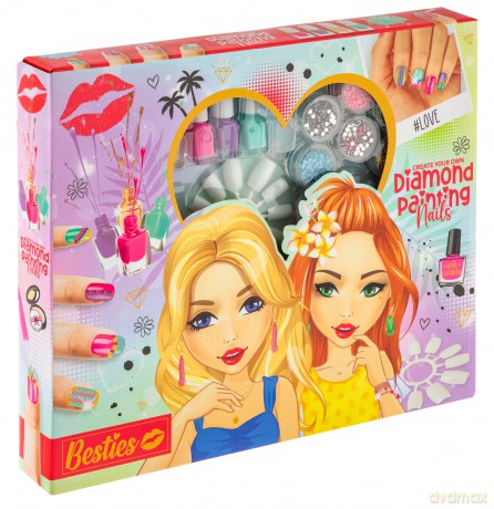 Besties - Diamond Painting Nail set (140040)