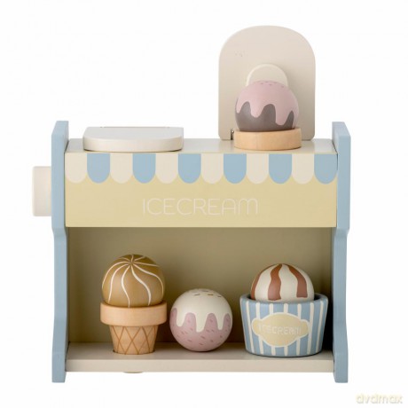 Bloomingville MINI - Vallie Toy Ice Cream Stand, Blue (82058433)