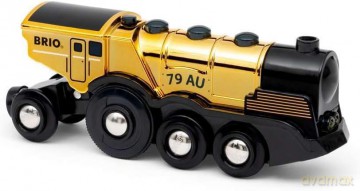 BRIO - Gold action locomotive (33630)