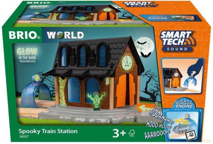 BRIO - Spooky Train Station (Smart Tech sound) - (36007)