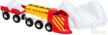 BRIO Pociąg z pługiem śnieżnym Brio 33606