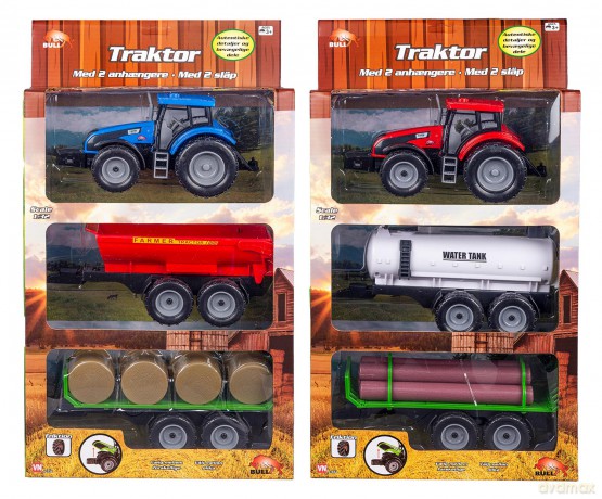 Bull - Tractor with trailer (41854)