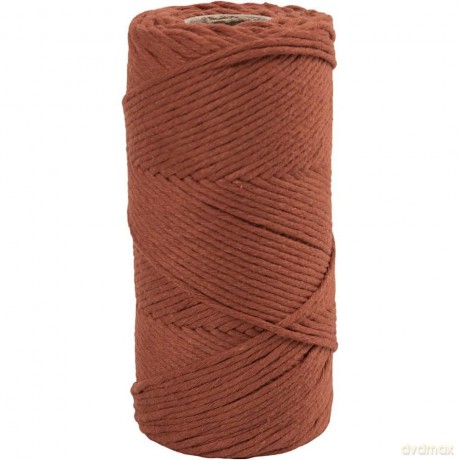 Craft Kit - Macrame Cord - Burnt Orange (977559)